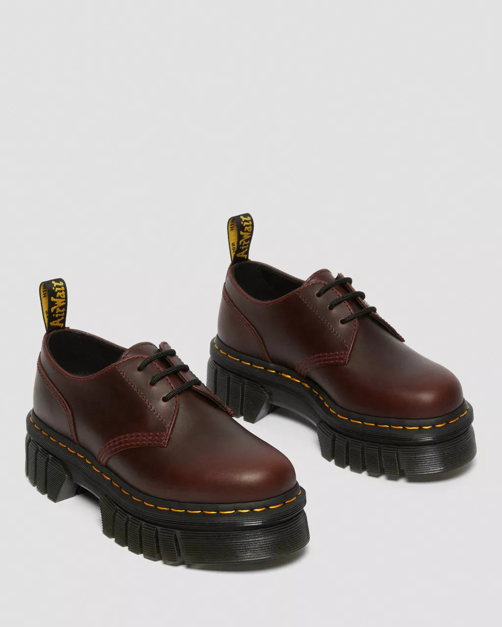 DR MARTENS Audrick Brando Leather Platform Shoes