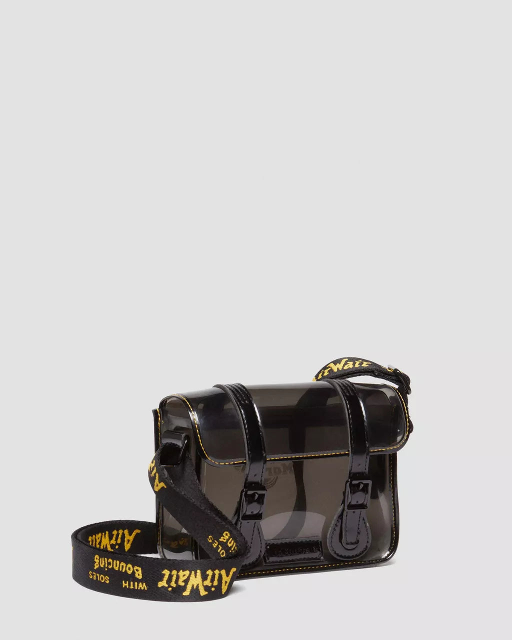 DR MARTENS 7 Inch Clear PU Satchel