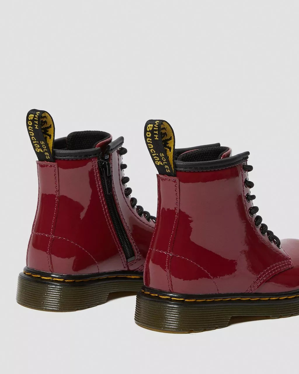 Toddler 1460 Patent Leather Lace Up Boots