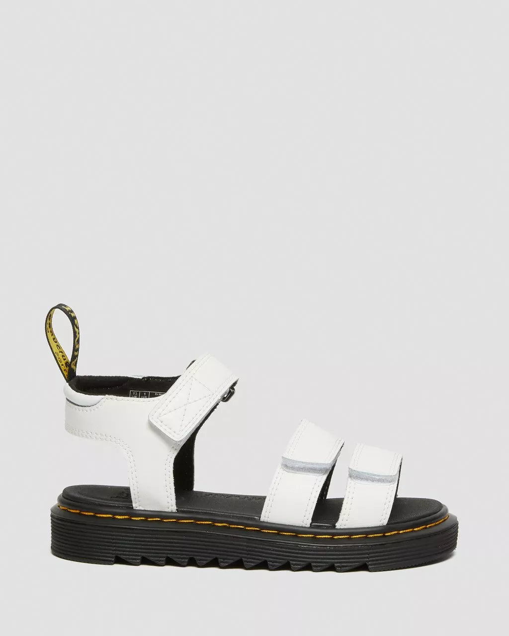 DR MARTENS Junior Klaire Leather Strap Sandals