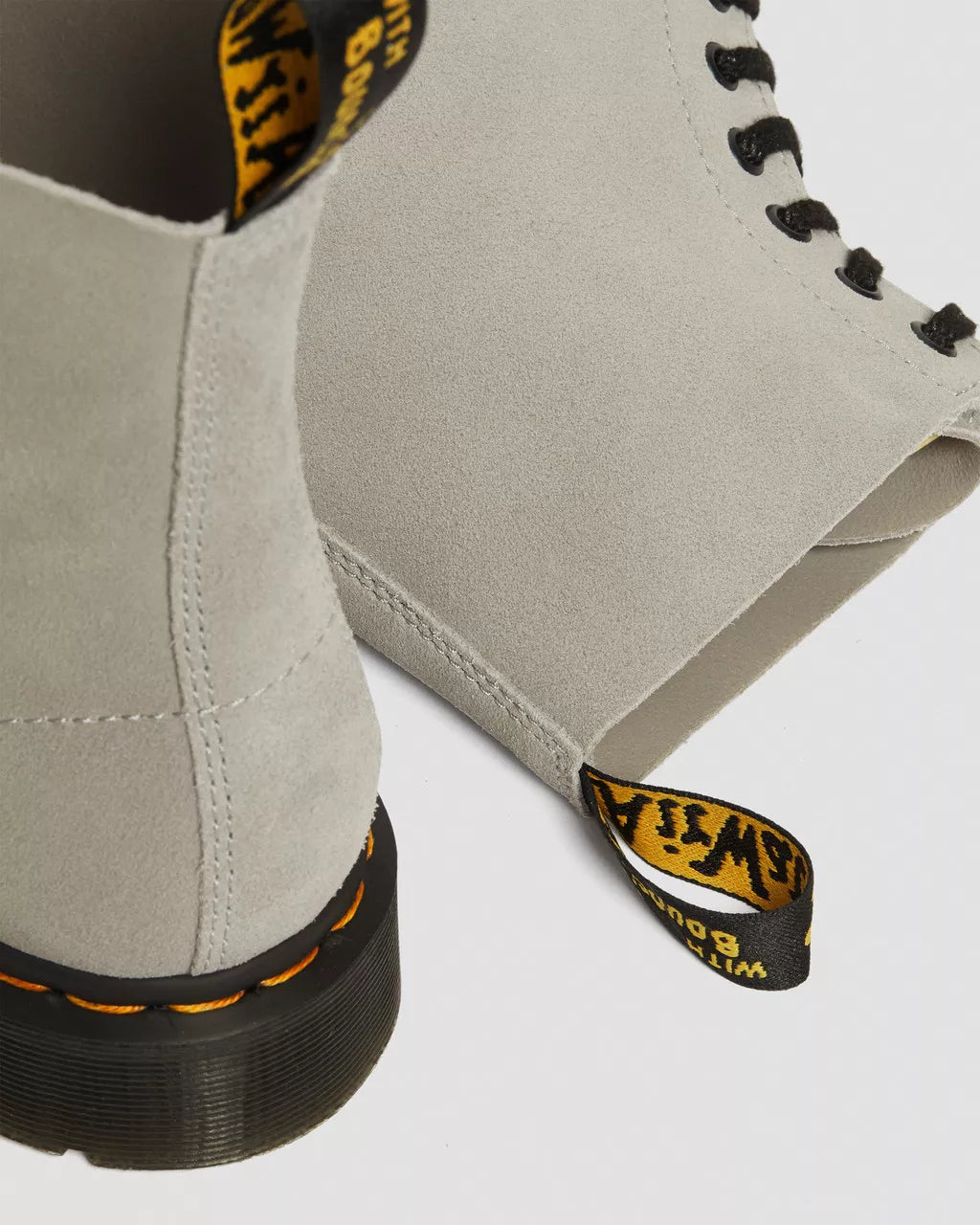 DR MARTENS 1460 Pascal Suede Lace Up Boots
