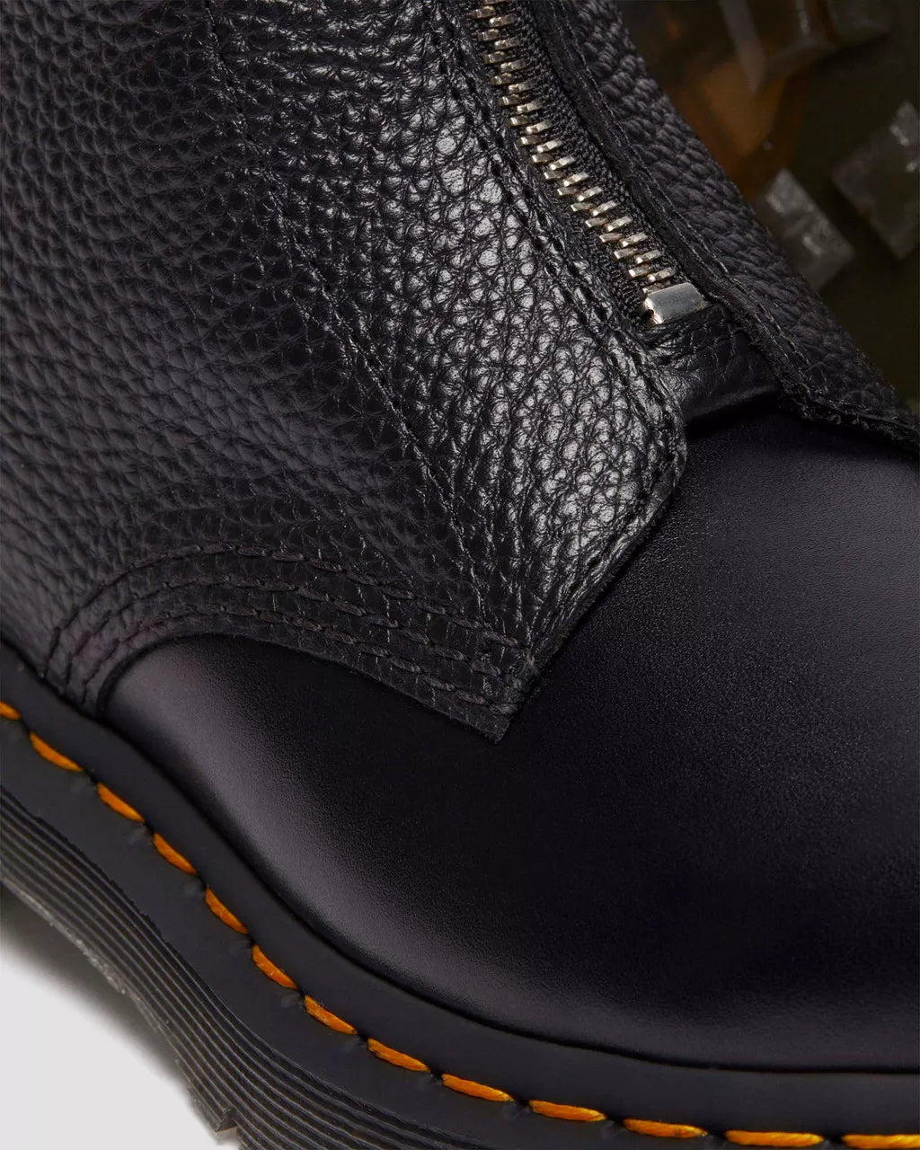 DR MARTENS 1460 Pascal Front Zip Leather Boots