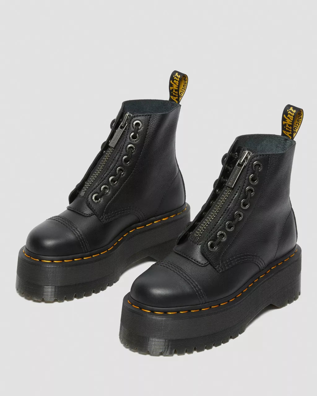 DR MARTENS Sinclair Max Pisa Leather Platform Boots