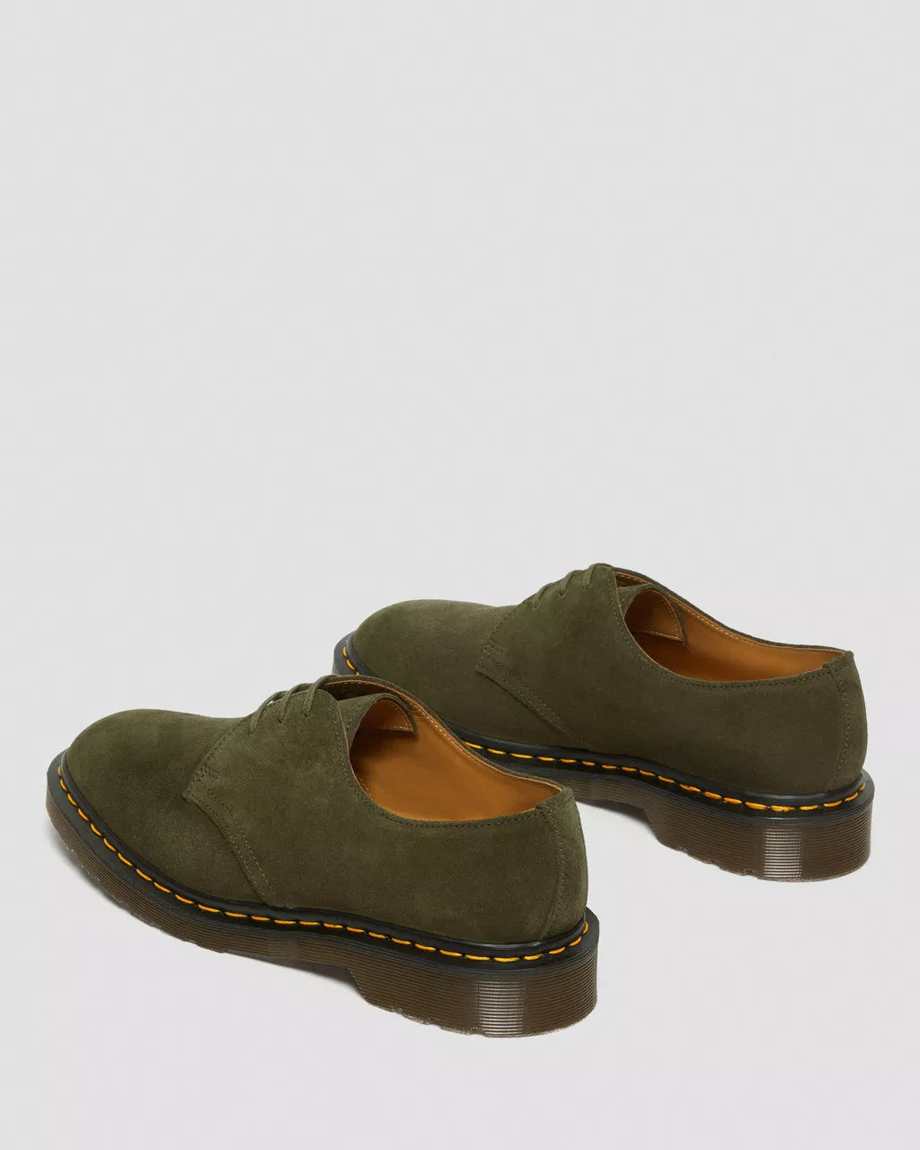 DR MARTENS 1461 Made in England Buck Suede Shoes