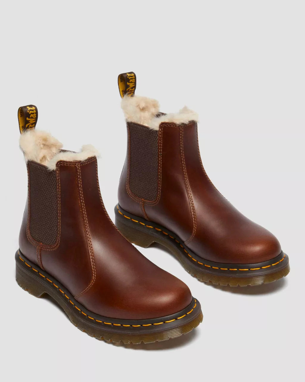2976 Leonore Faux Fur Lined Chelsea Boots