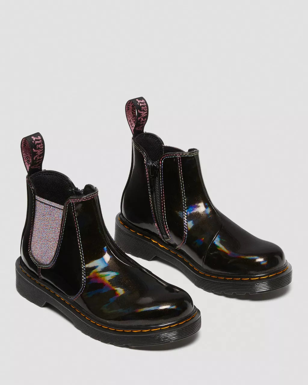 DR MARTENS Junior 2976 Sparkle Rays Chelsea Boots
