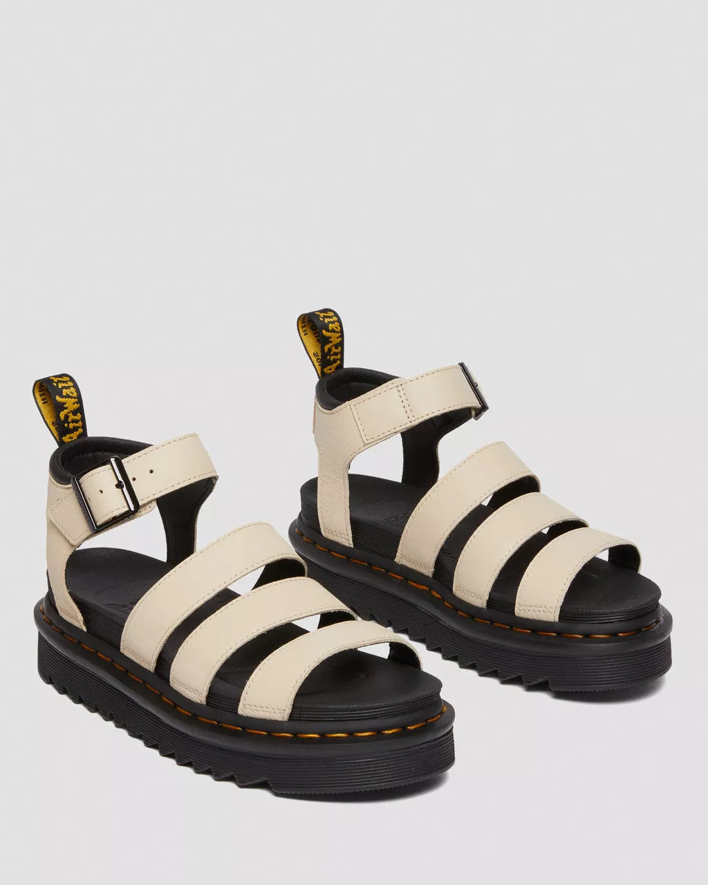 Blaire Pisa Leather Strap Platform Sandals