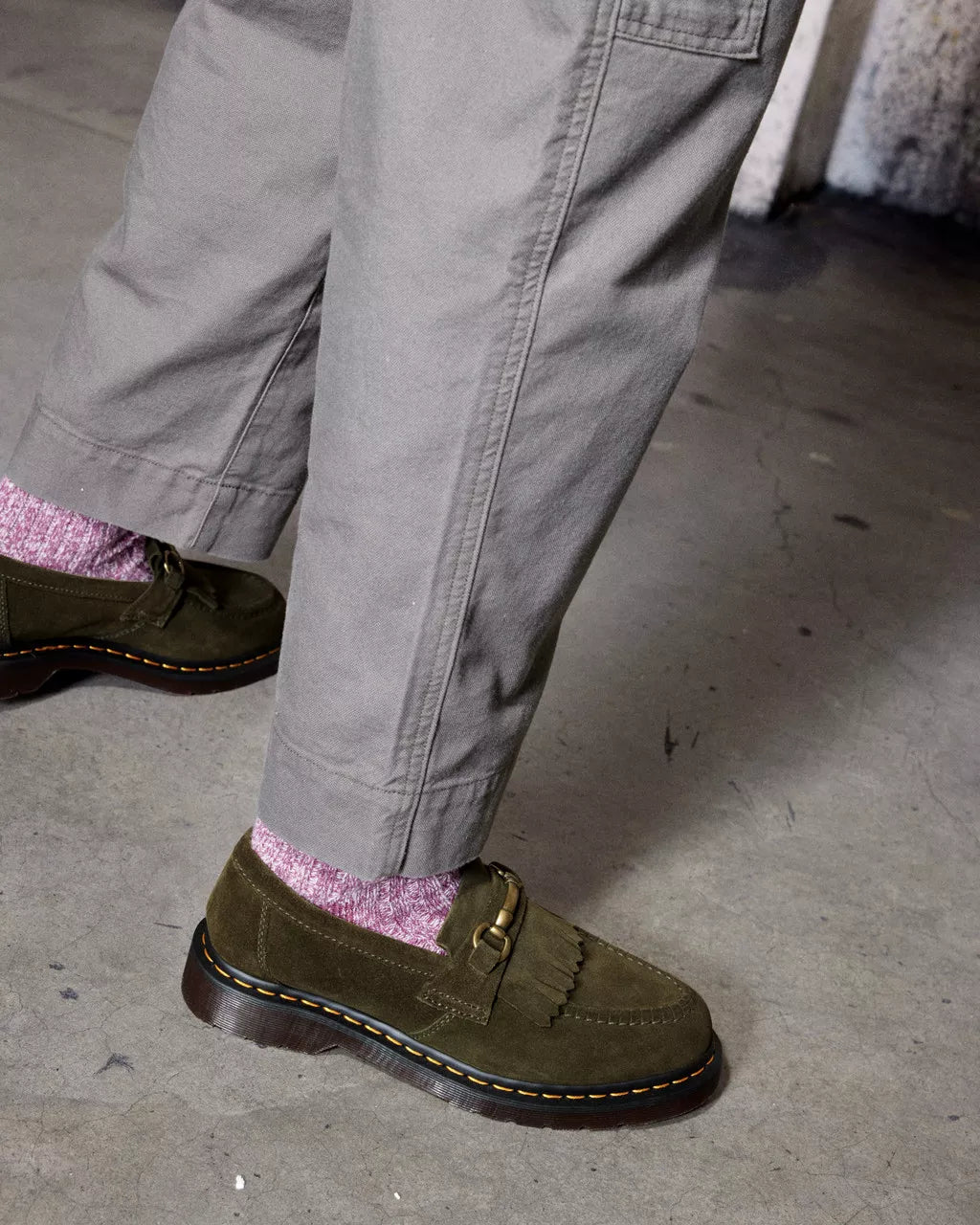 DR MARTENS Adrian Suede Snaffle Loafers