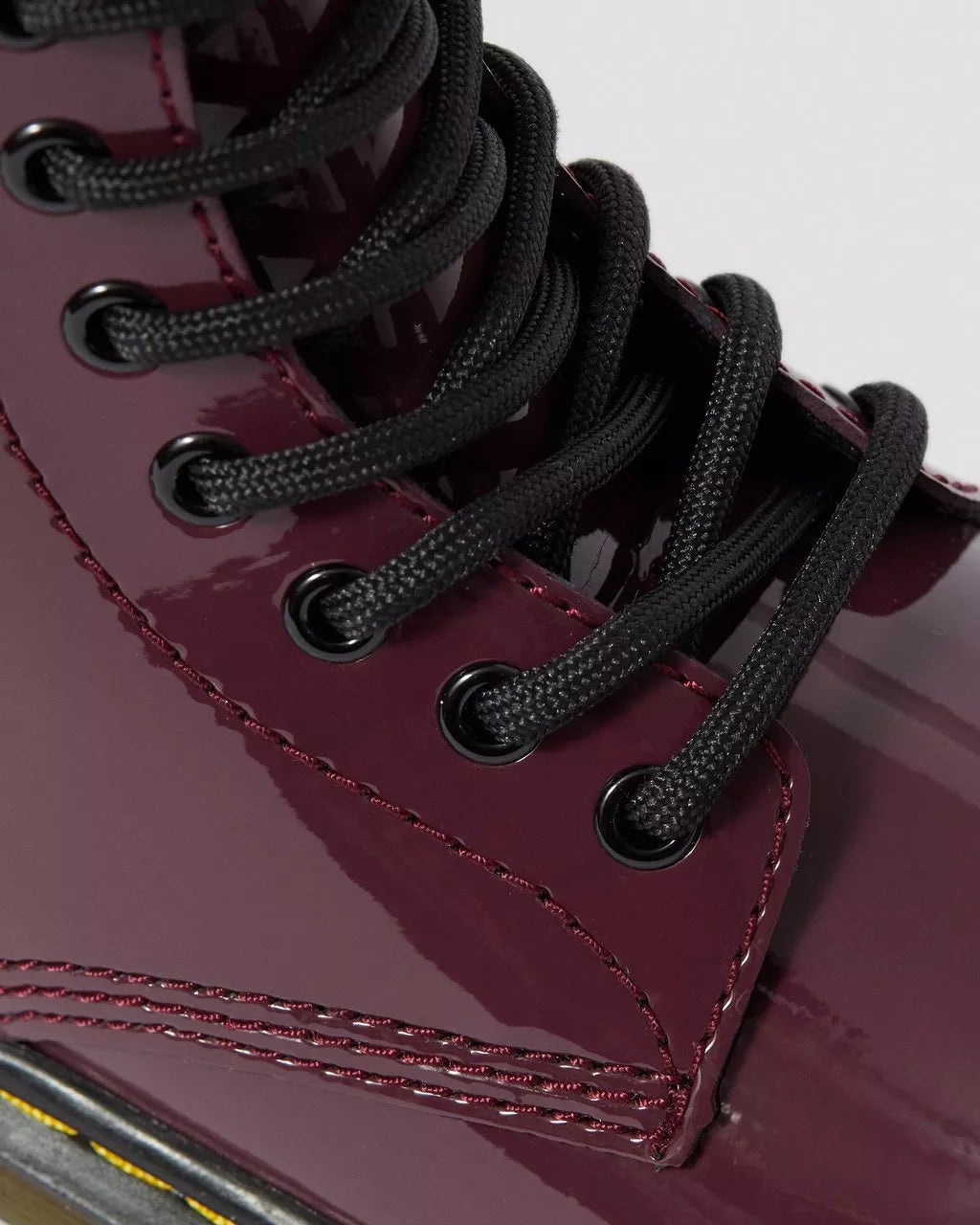 Junior 1460 Patent Leather Lace Up Boots