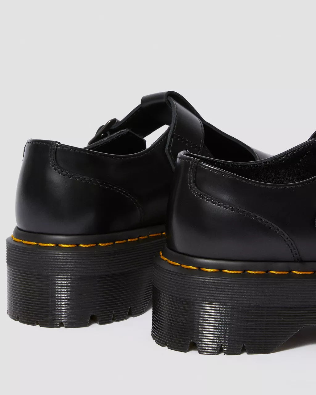 Bethan Smooth Leather Platform Mary Jane Shoes