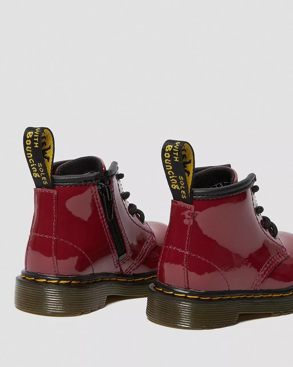Infant 1460 Patent Leather Lace Up Boots