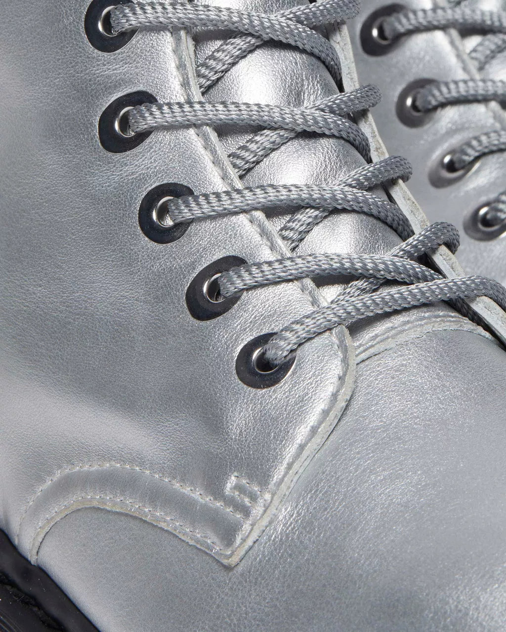 DR MARTENS Jadon Metallic Leather Platform Boots