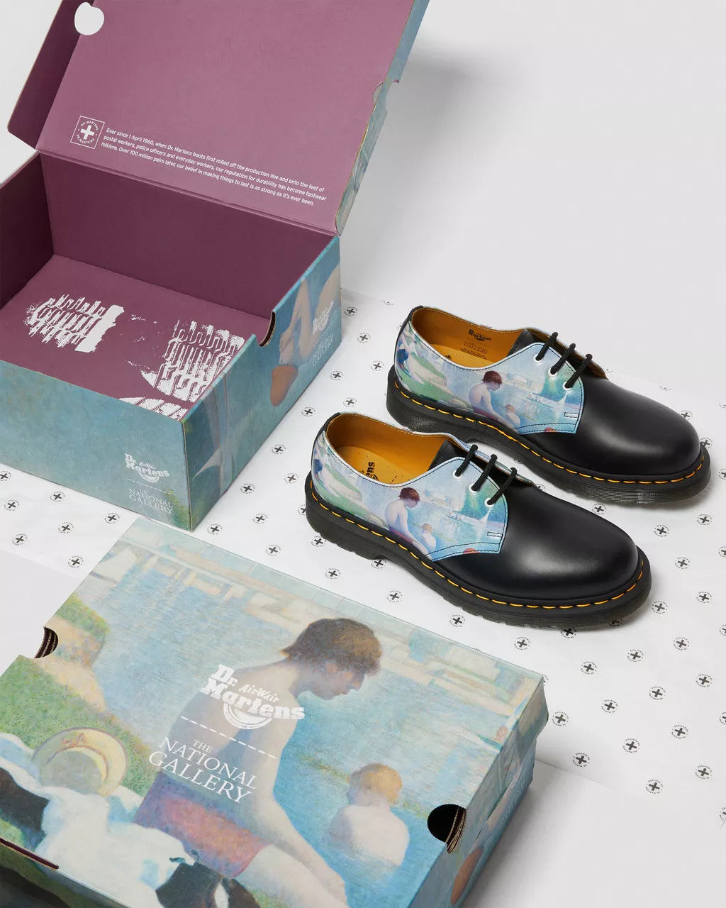 DR MARTENS The National Gallery 1461 Bathers Shoes
