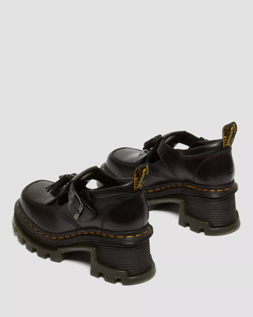 Corran Atlas Leather Mary Jane Heeled Shoes