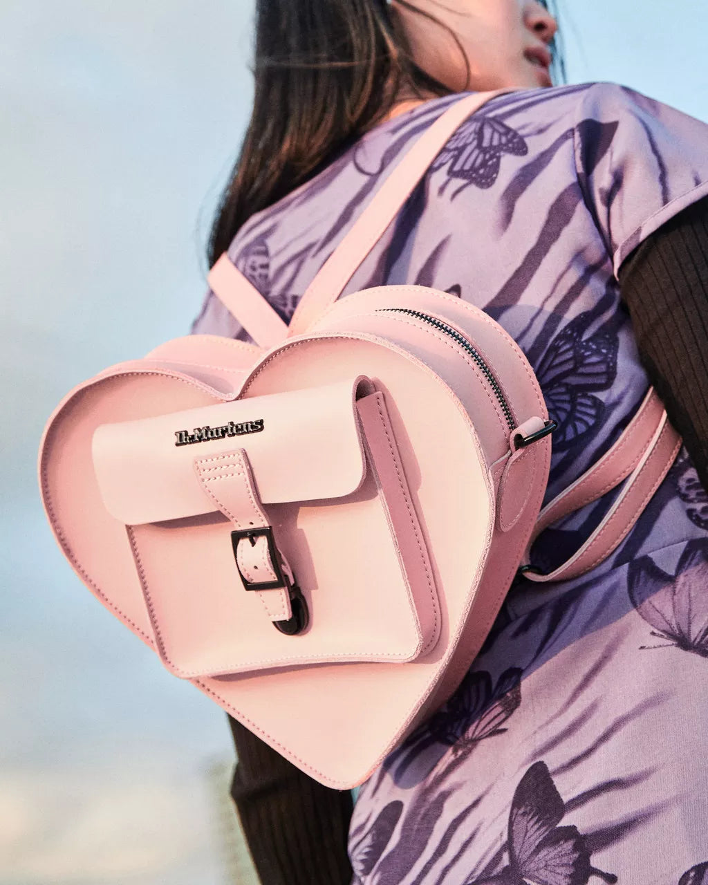 Leather Heart Shaped Bag