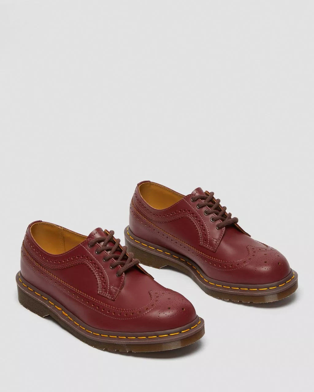 Vintage 3989 Quilon Leather Brogue Shoes