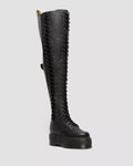 DR MARTENS Azreya Max Leather 26-Eye Platform Boots