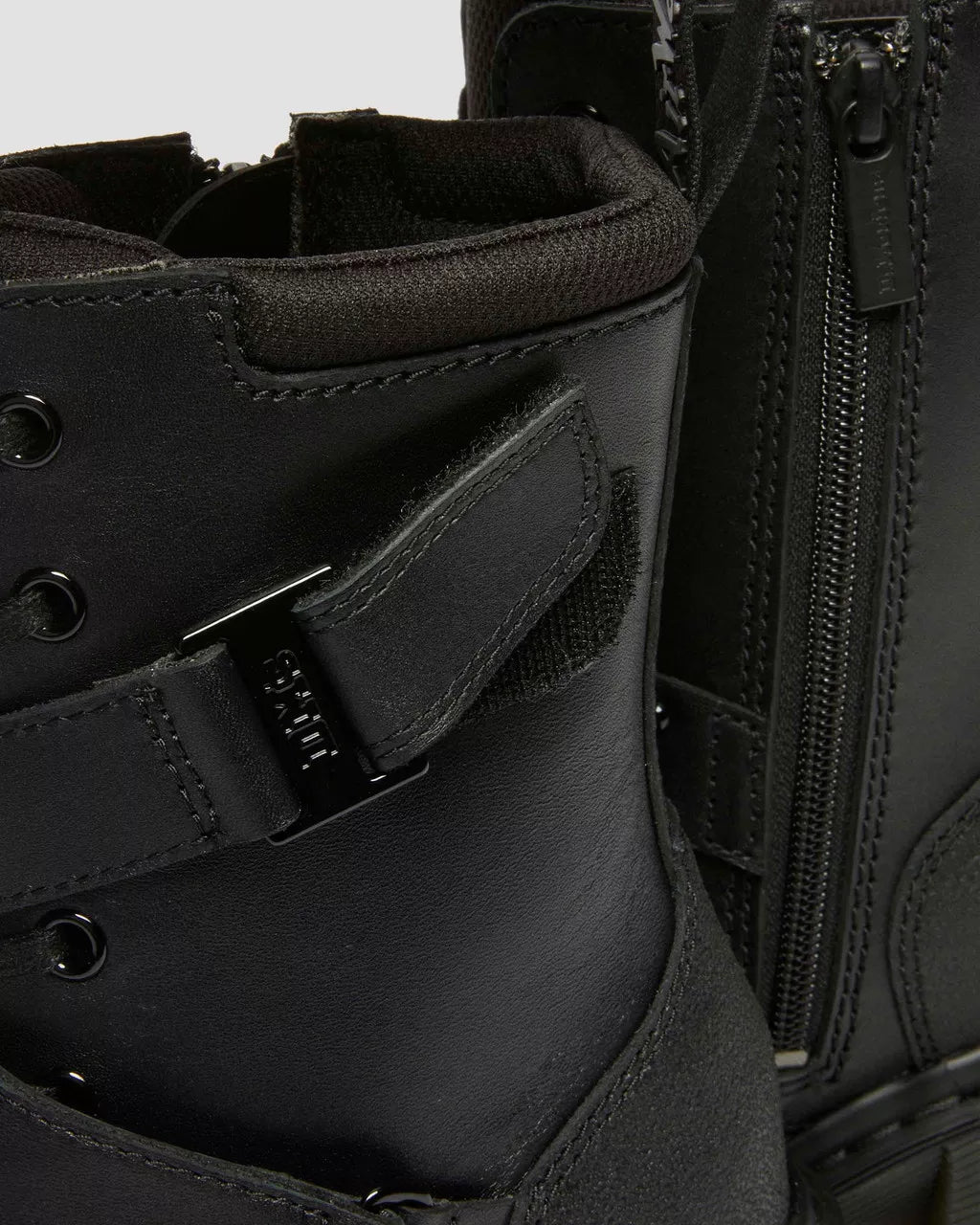 Chesney Tech Strap Eight Eye Heeled Boots