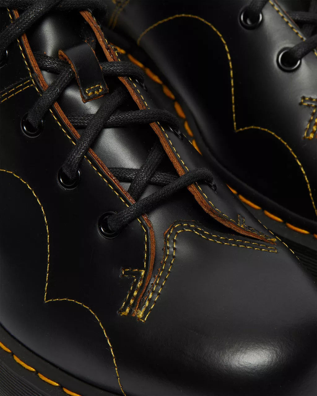 Church Quad Leather Platform Monkey Boots