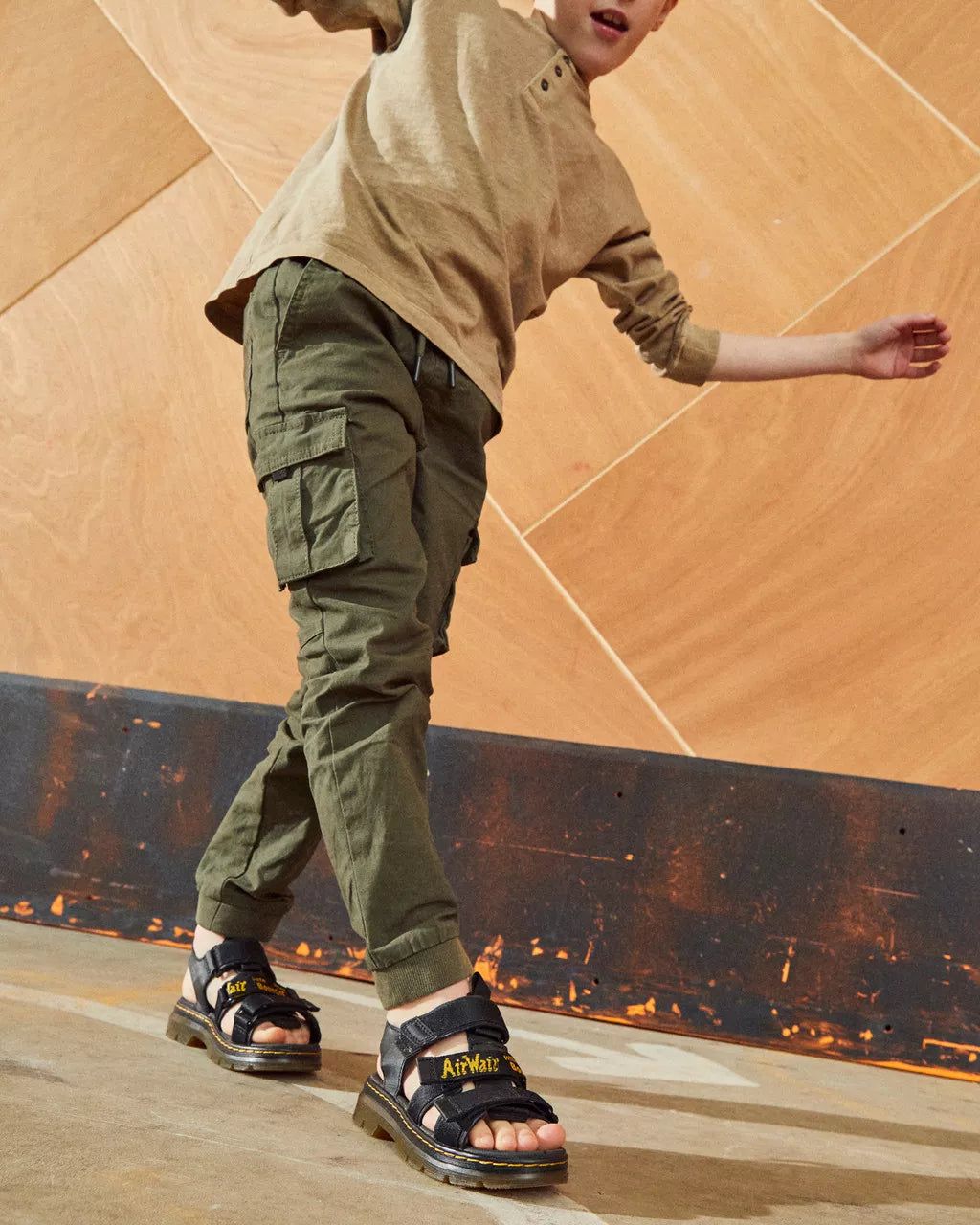 Junior Callan Extra Tough Leather Sandals