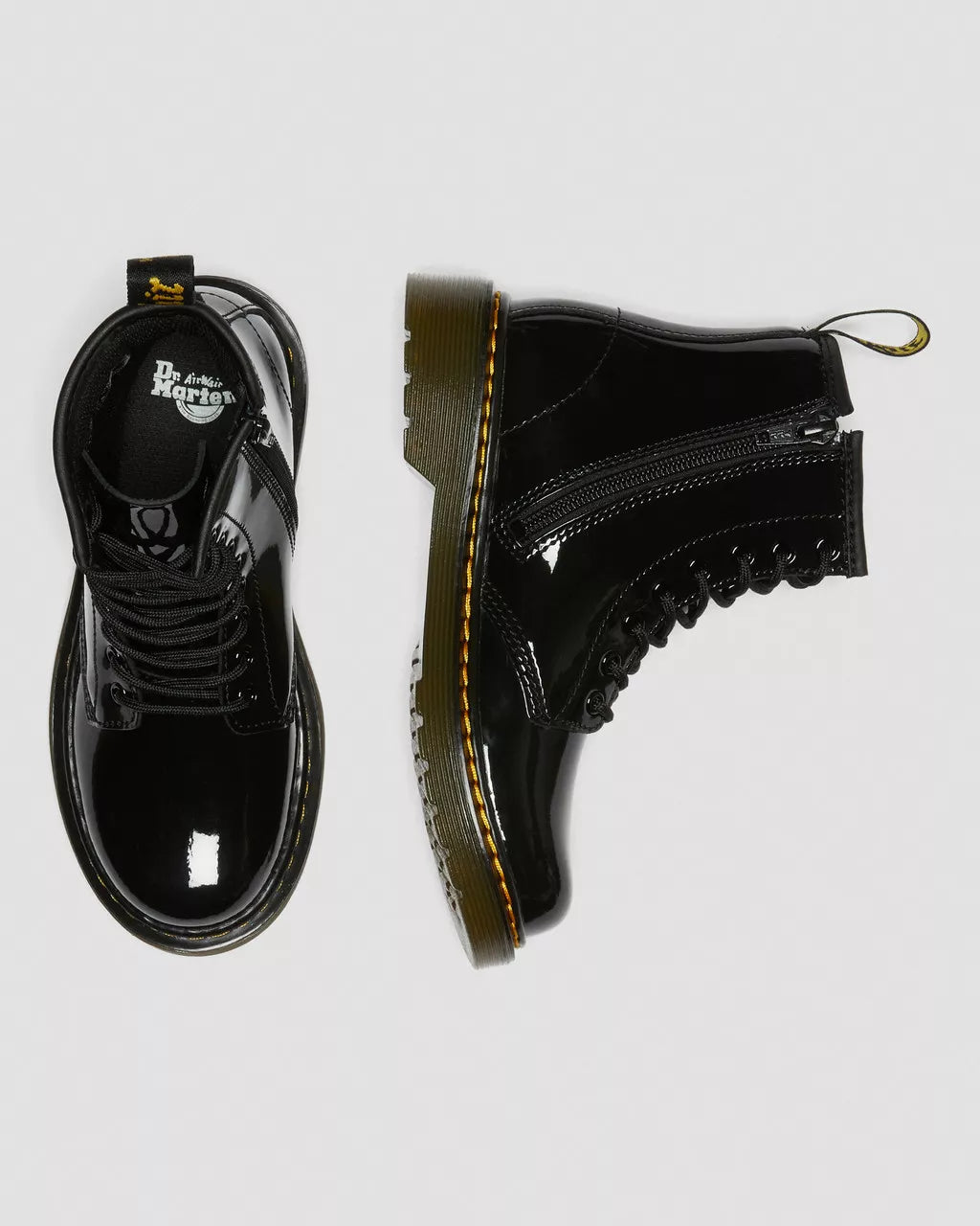 Junior 1460 Patent Leather Lace Up Boots