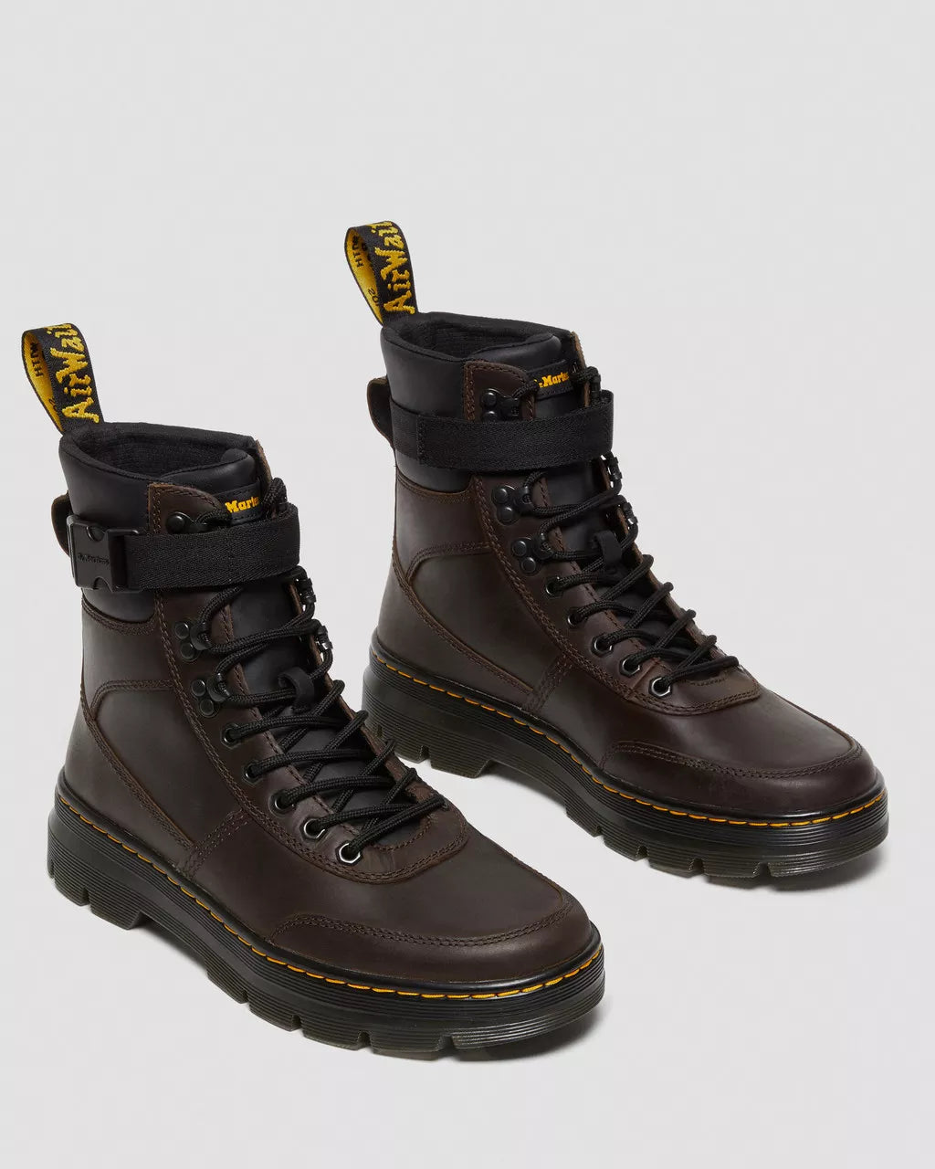DR MARTENS Combs Tech Crazy Horse Leather Casual Boots