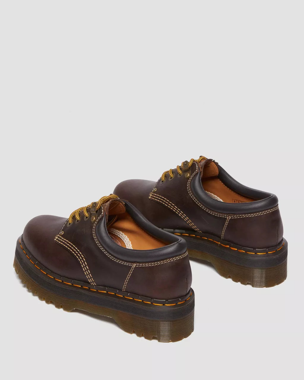 8053 Quad II Crazy Horse Leather Platform Shoes