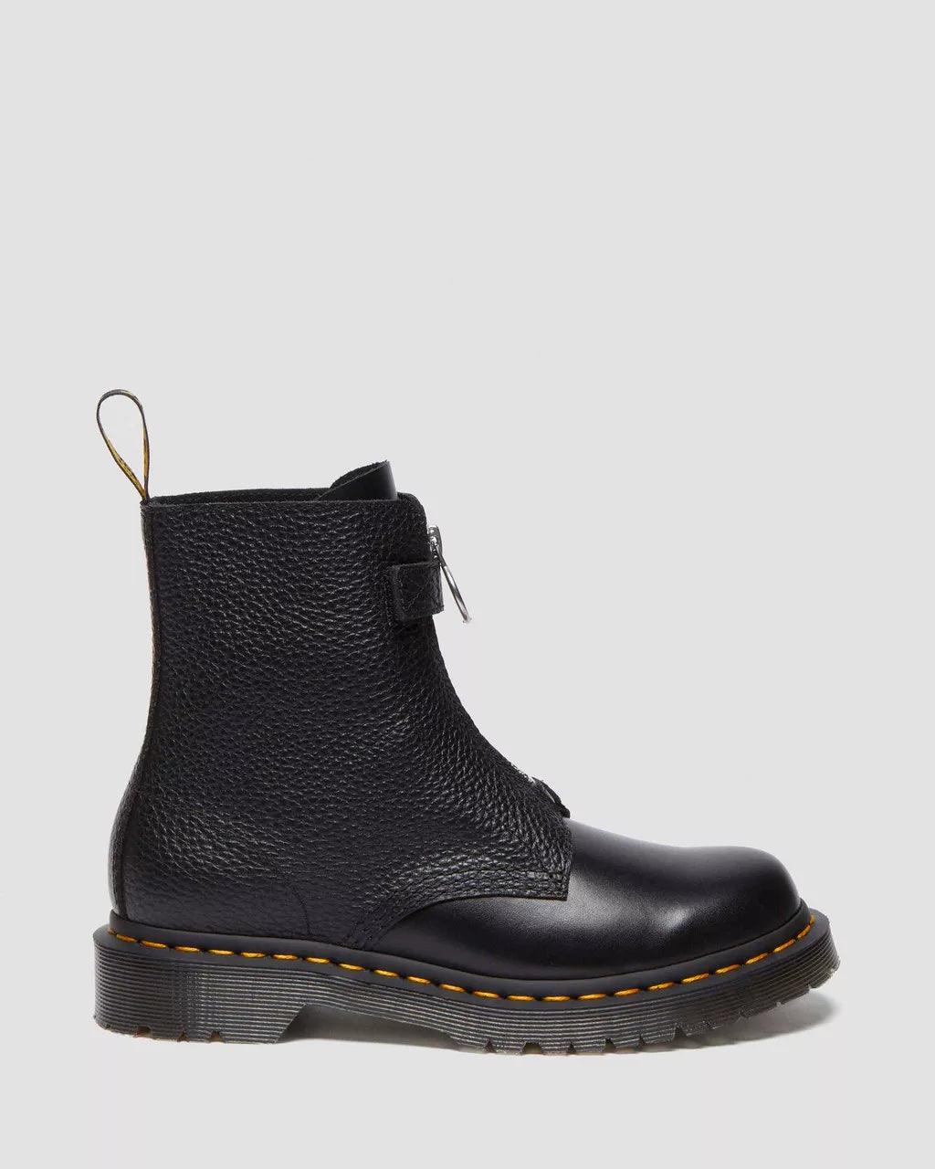 DR MARTENS 1460 Pascal Front Zip Leather Boots