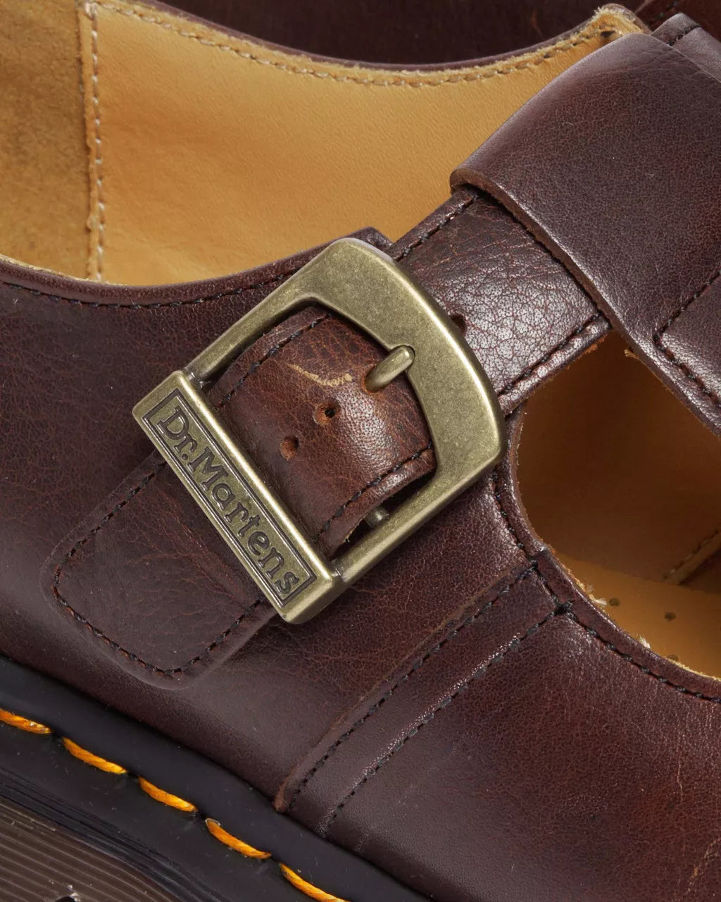 DR MARTENS T-Bar Regency Leather Mary Jane Shoes