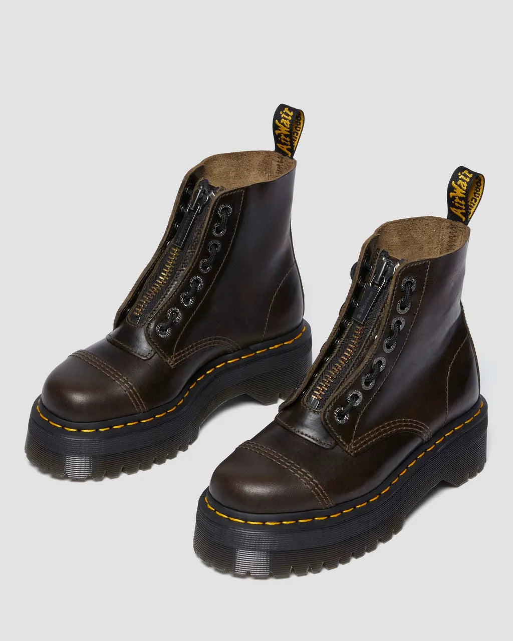 DR MARTENS Sinclair Orleans Leather Platform Boots