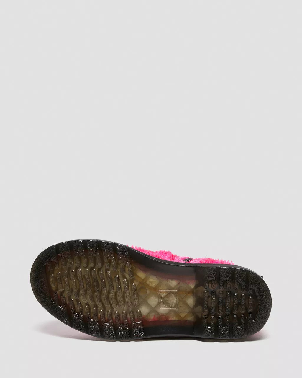 DR MARTENS Junior 1460 Pascal Tinsel Fur Lace Up Boots