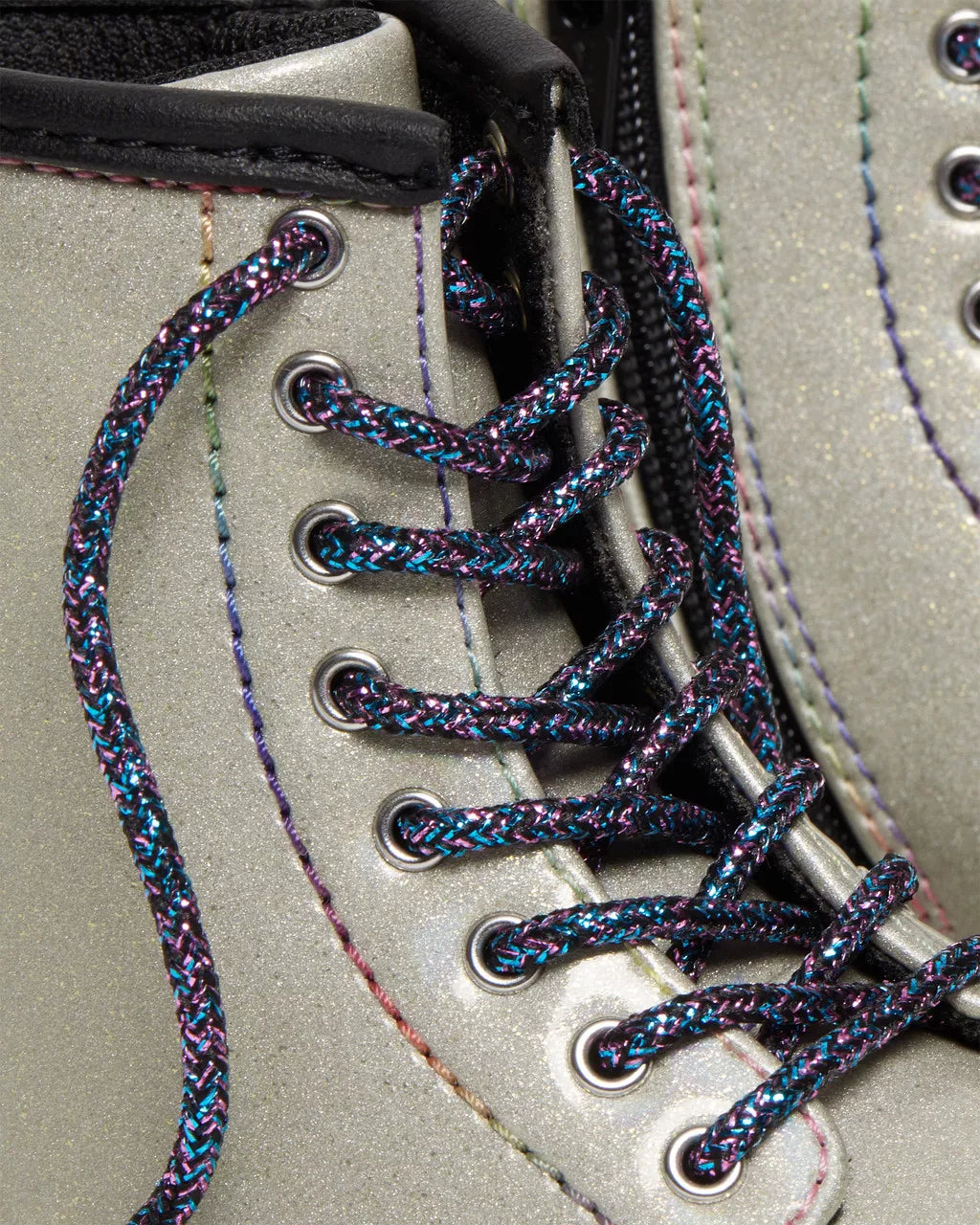 Toddler 1460 Sparkle Rays Lace Up Boots