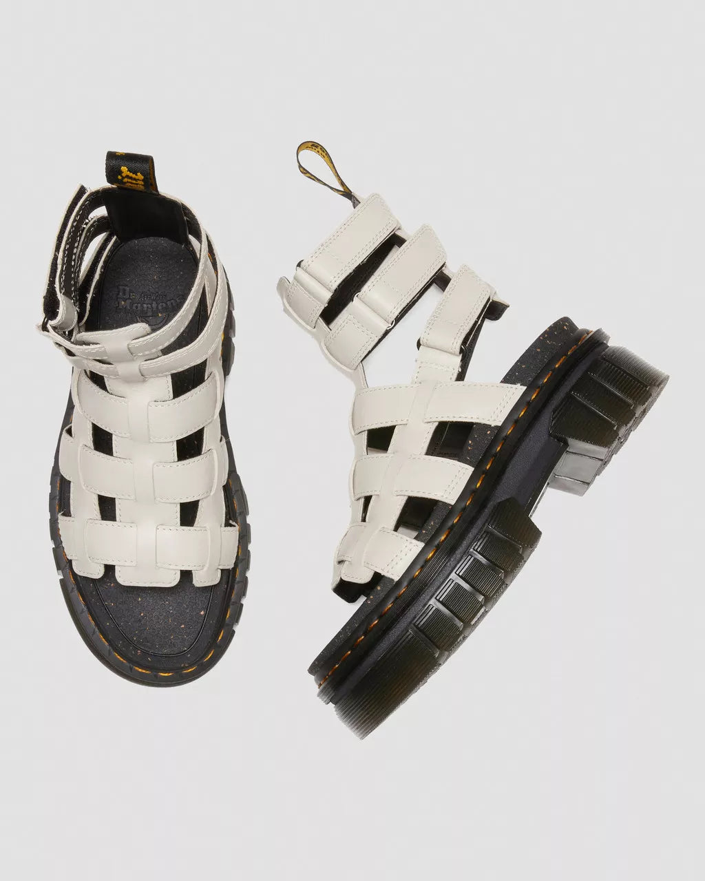 Ricki Nappa Lux Leather Platform Gladiator Sandals