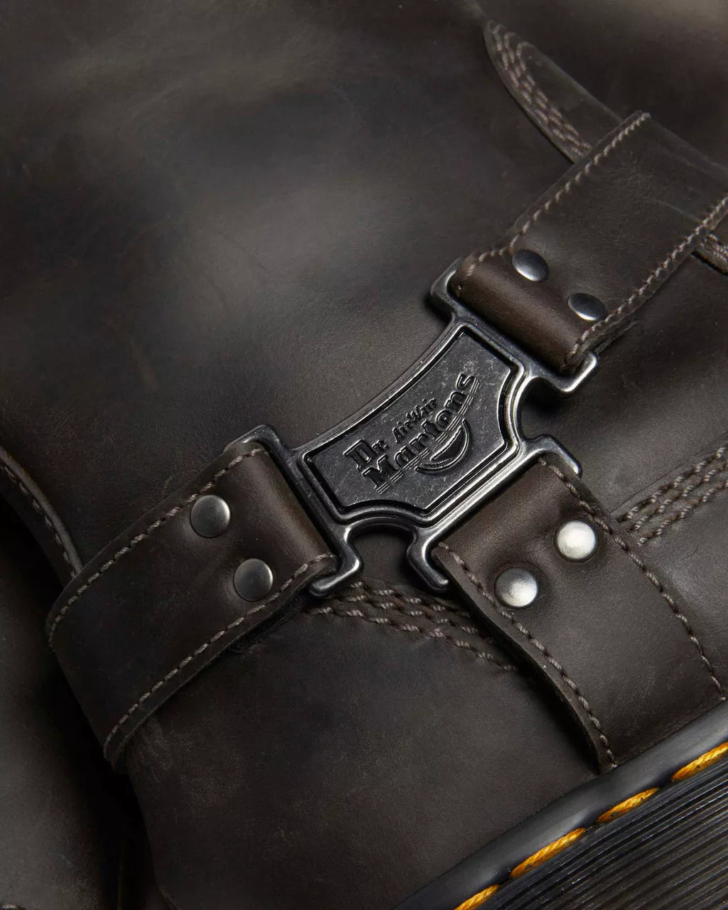 Anistone Tall Leather Biker Boots