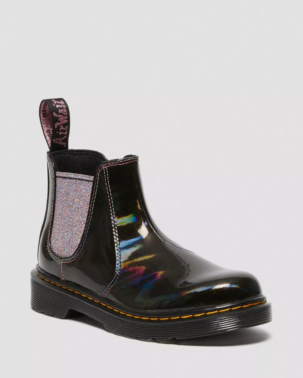 DR MARTENS Junior 2976 Sparkle Rays Chelsea Boots