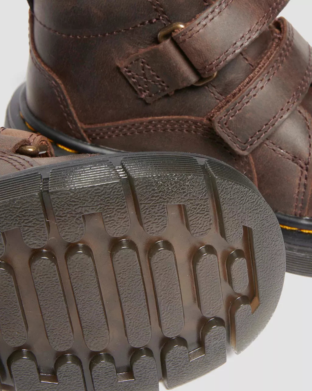 DR MARTENS Toddler Raffe Easy-On Leather Boots
