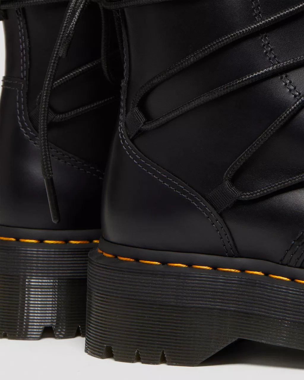 DR MARTENS Jarrick II Laced Leather Platform Boots