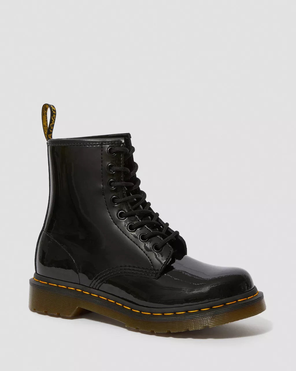 1460 Patent Leather Lace Up Boots