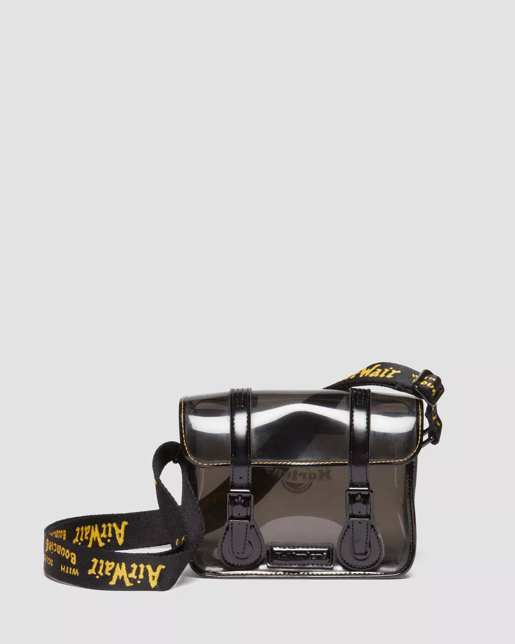 DR MARTENS 7 Inch Clear PU Satchel