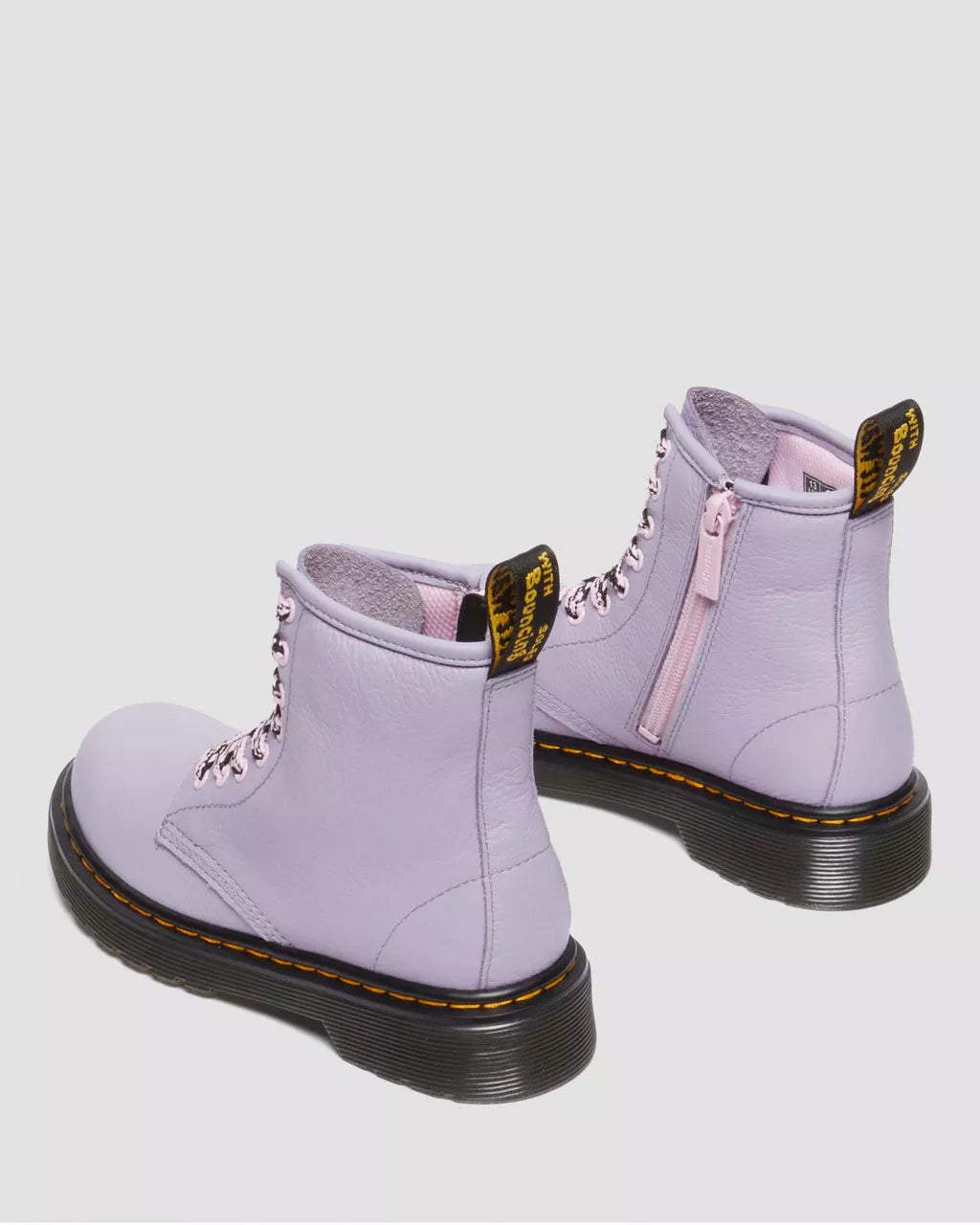 DR MARTENS Junior 1460 Virginia Leather Lace Up Boots