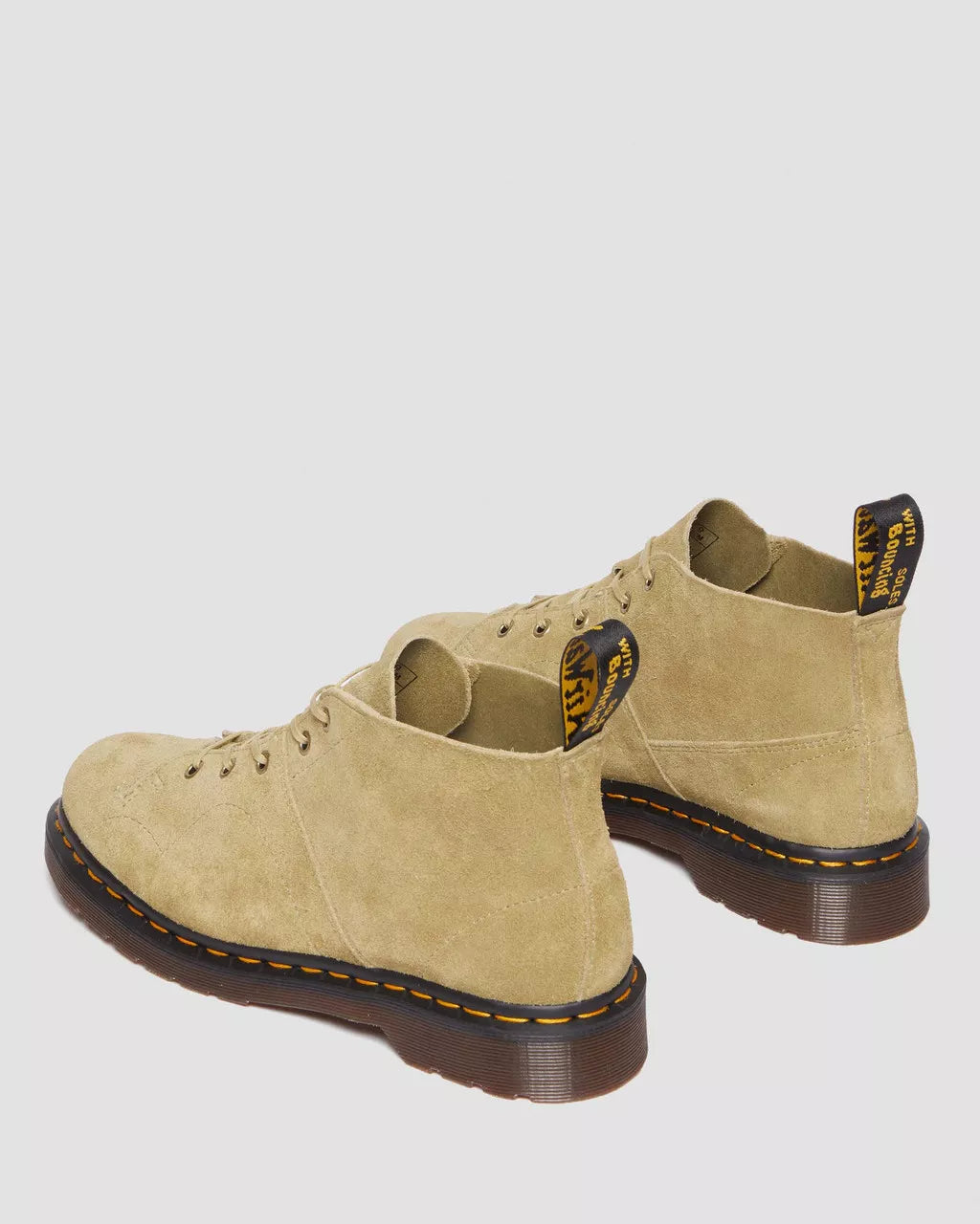 DR MARTENS Church Desert Oasis Suede Monkey Boots