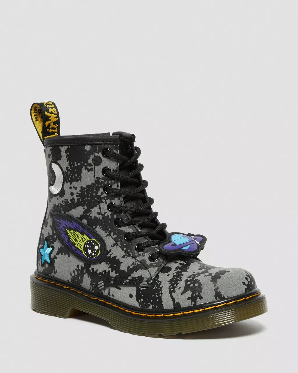 Junior 1460 Space Hydro Leather Lace Up Boots