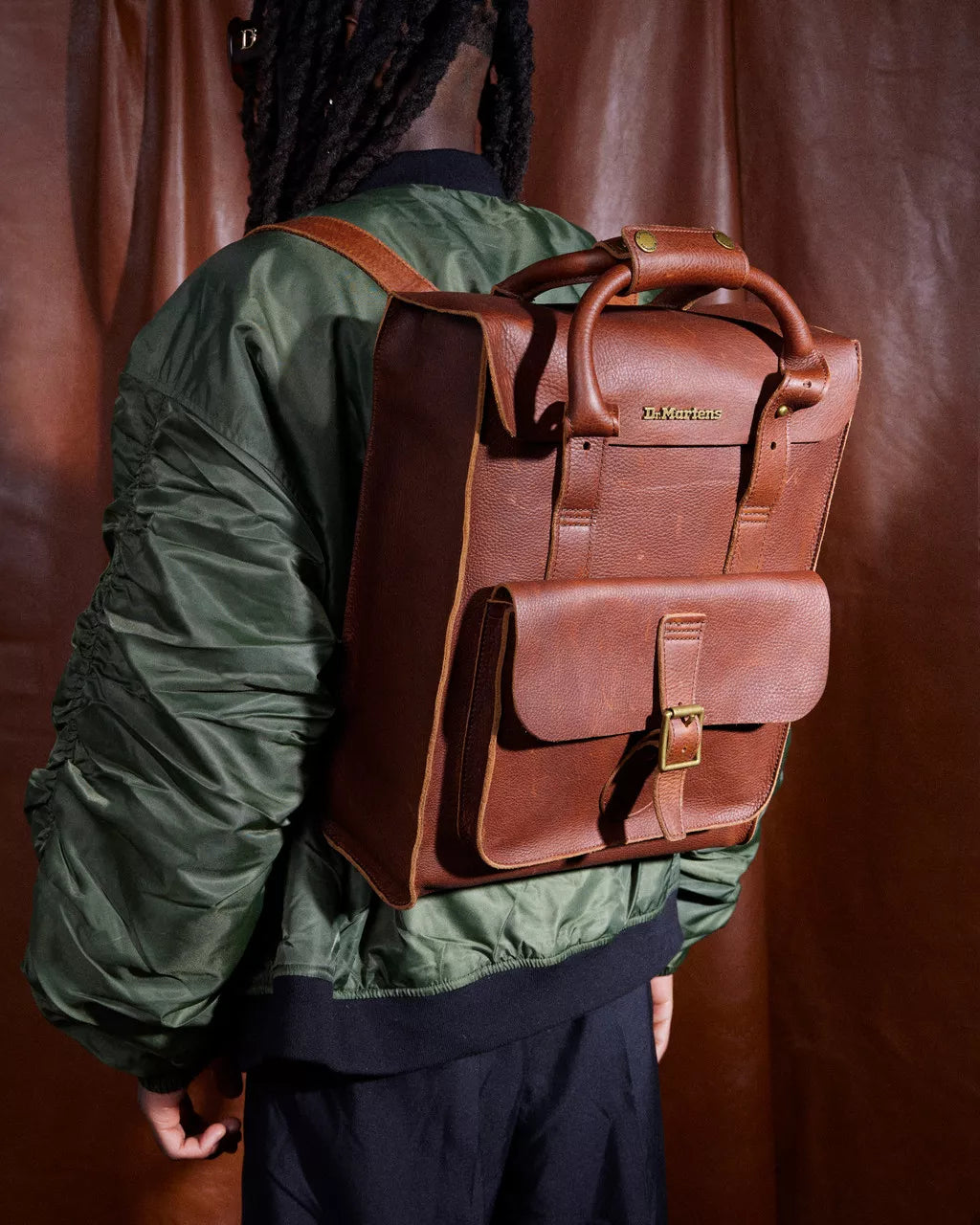 DR MARTENS Ambassador Leather Backpack