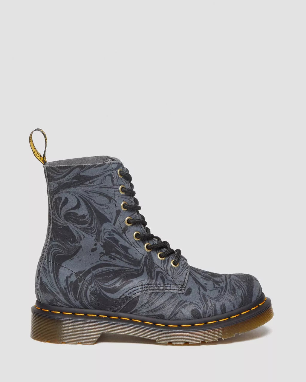 DR MARTENS 1460 Pascal Marbled Suede Lace Up Boots
