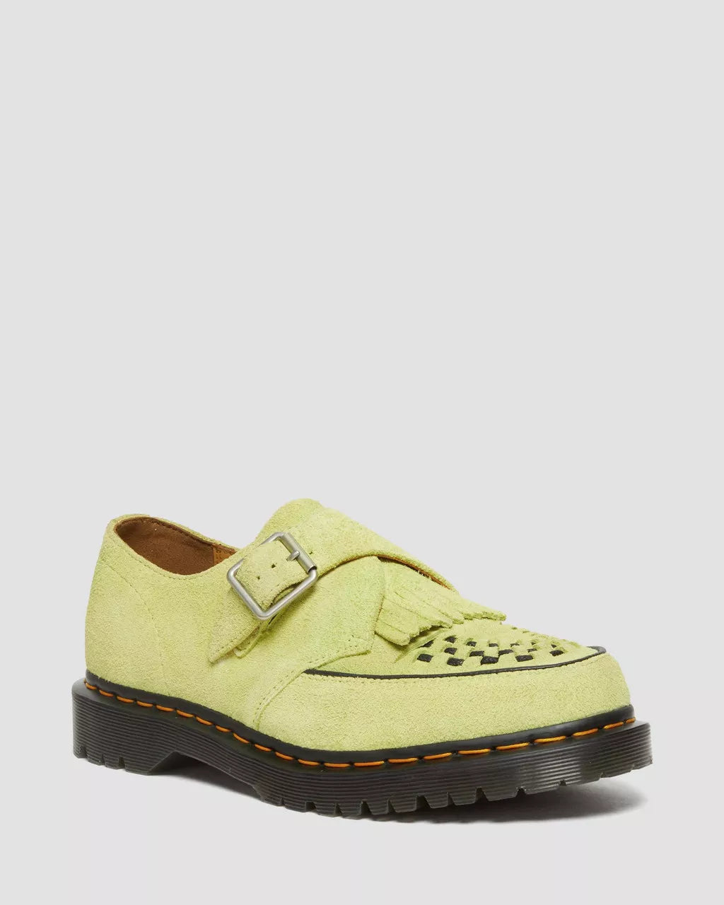 DR MARTENS Ramsey Suede Kiltie Buckle Creepers