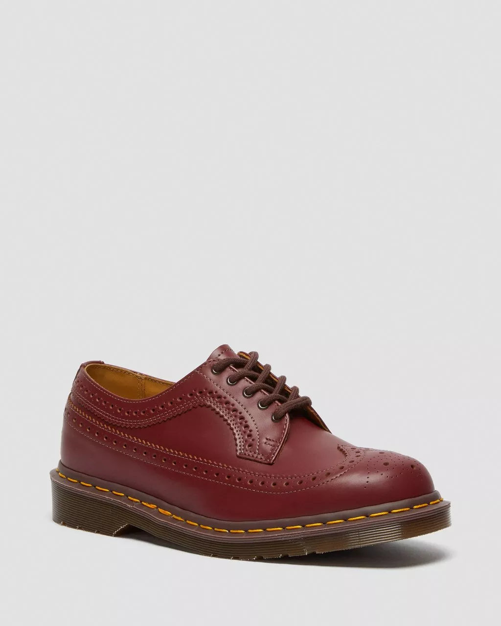 Vintage 3989 Quilon Leather Brogue Shoes