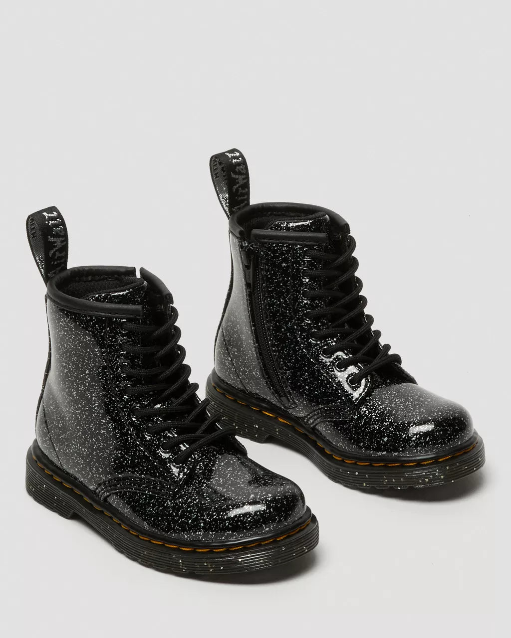 Toddler 1460 Glitter Lace Up Boots
