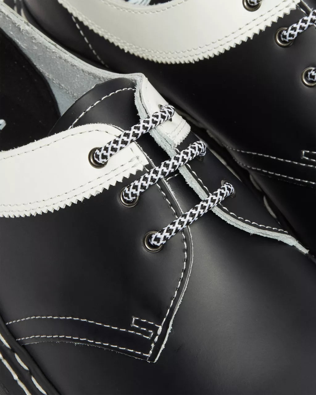 DR MARTENS 1461 Bex Smooth Contrast Leather  Shoes