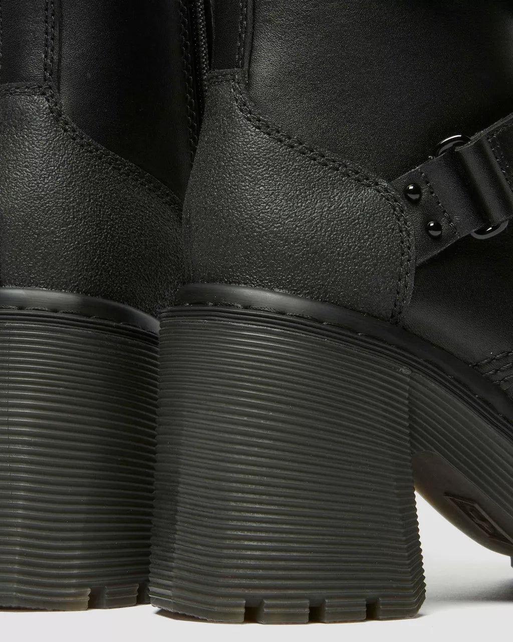Chesney Tech Strap Eight Eye Heeled Boots
