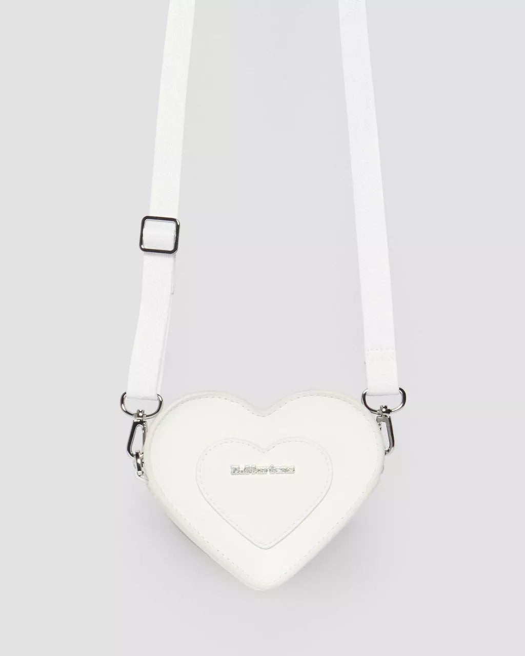 DR MARTENS Vegan Mini Heart Shaped Bag